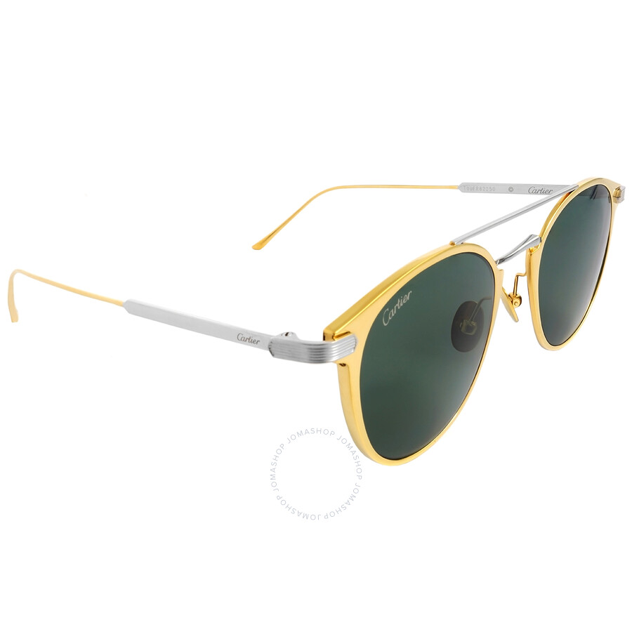 Cartier Green Pantos Unisex Sunglasses CT0015S 002 50【美国@5 图片