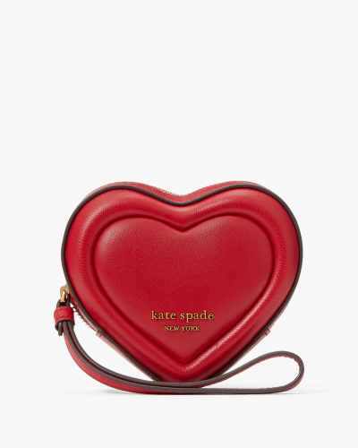 kate spade Heart Hardware Small Flap Card Holder【美国@31 图片价格