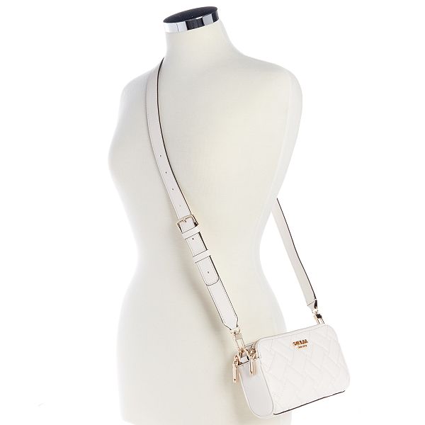 Guess dania mini on sale crossbody top zip