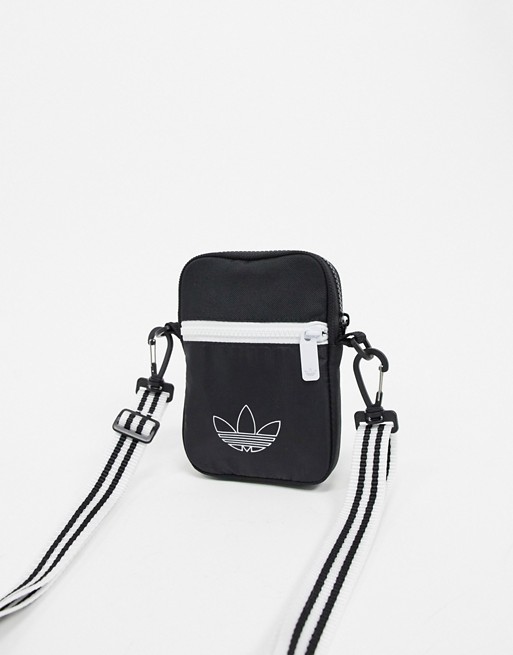 adidas originals flight bag in black
