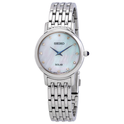 Authentic Seiko Essentials Women Stainless Steel Analog Watch