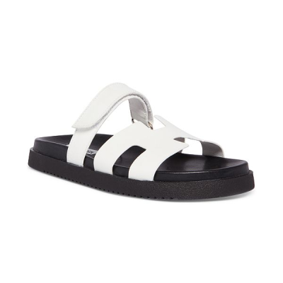 Steve Madden Women`s Mayvn Strappy Footbed Slide Sandals【美国@96