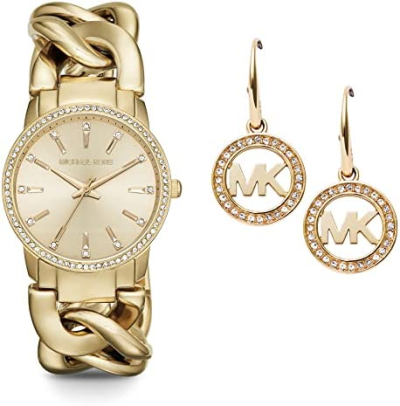Michael Kors 迈克·科尔斯MK3235 女式水晶手表【美国@1 图片价格品牌 ...