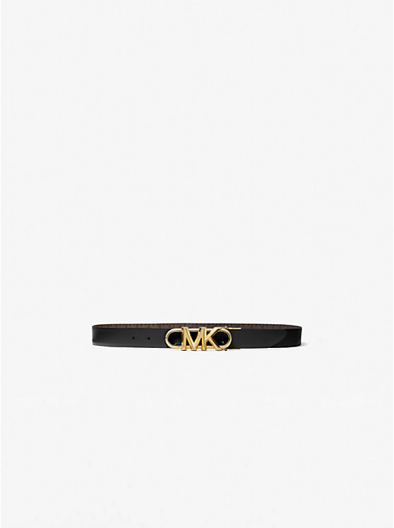 Reversible Logo and Leather Belt【美国@94 图片价格品牌报价】-海淘