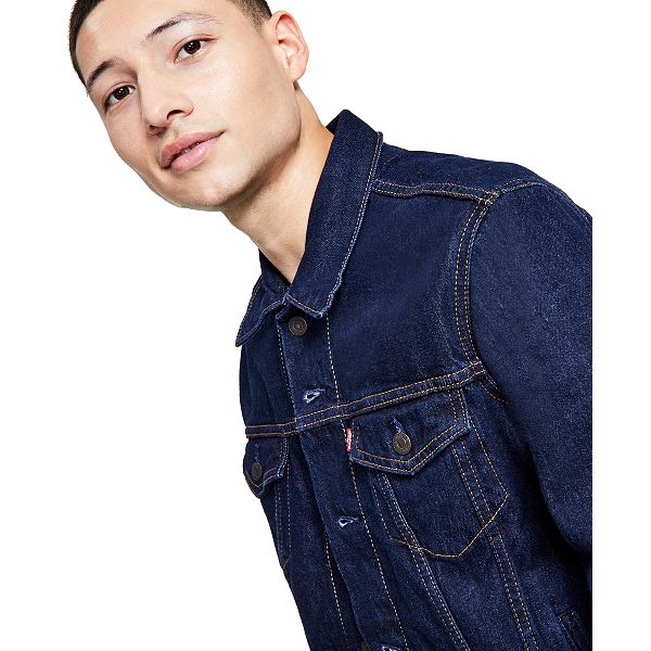 Levi's 男款Denim Trucker Jacket【美国@96 图片价格品牌报价】-海淘