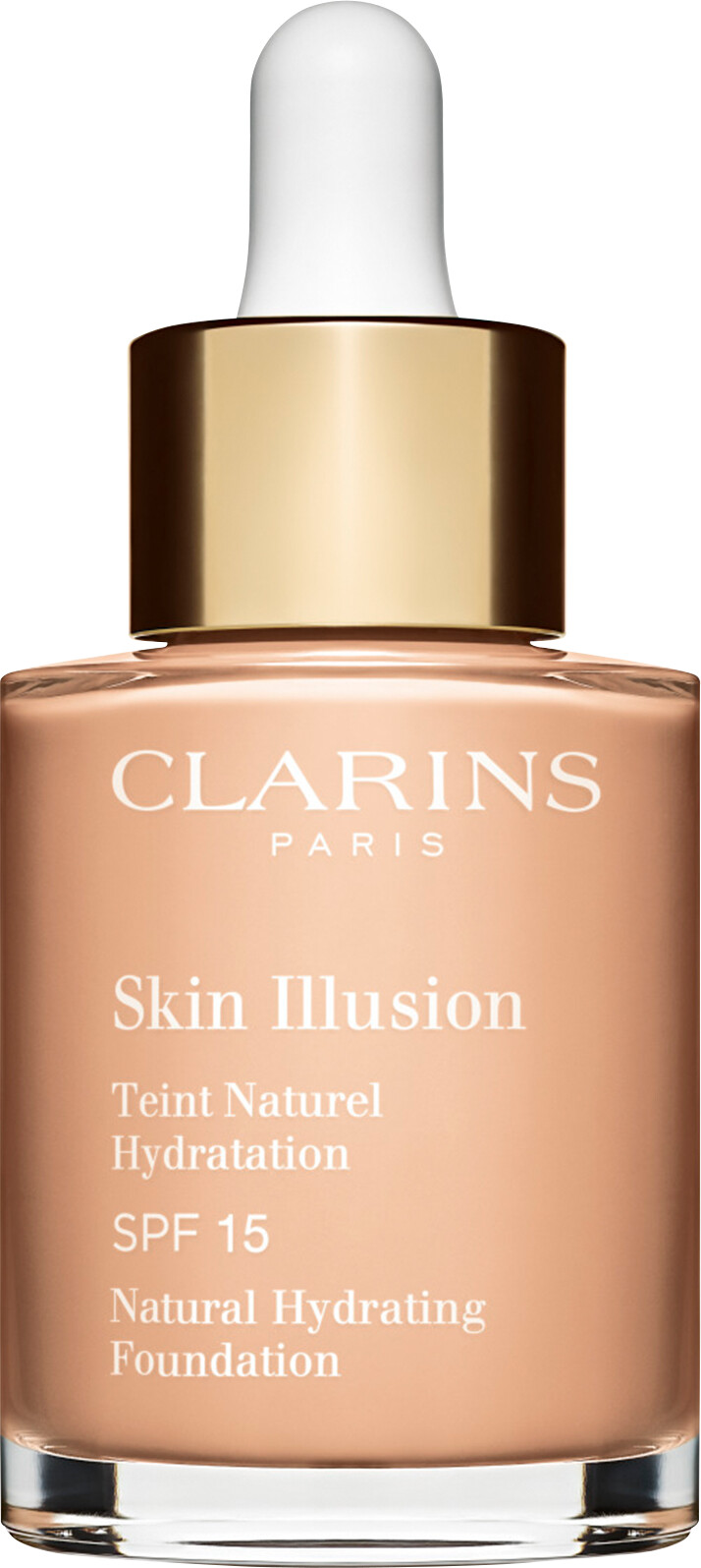 Clarins娇韵诗缎光水漾精华粉底液30ml Skin Illusion Natural Hydrating Foundation Spf15 英国 59 图片价格品牌报价 海淘推荐 1haitao Com海淘1号