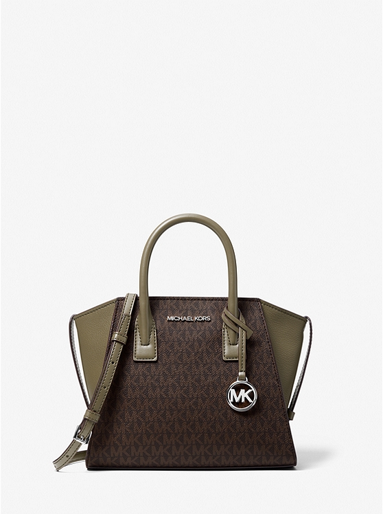 Michael Michael Kors Avril Small Logo Top Zip Satchel 美国 94 图片价格品牌报价 海淘推荐 1haitao Com海淘1号