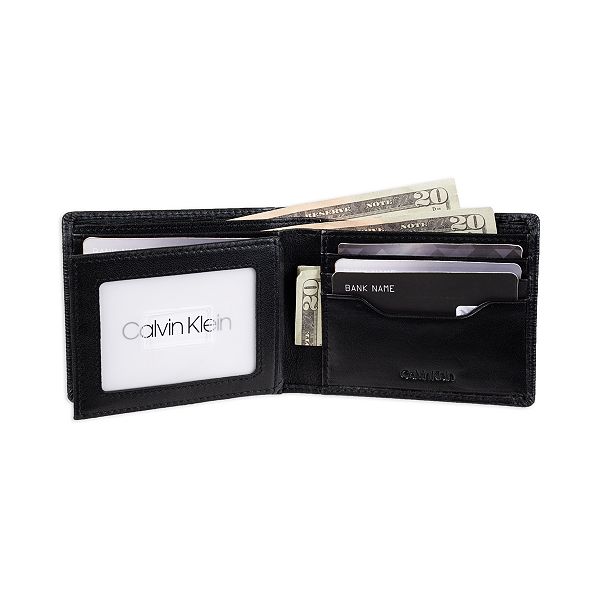 Calvin Klein Men`s RFID Slimfold Extra Capacity Wallet【美国@96